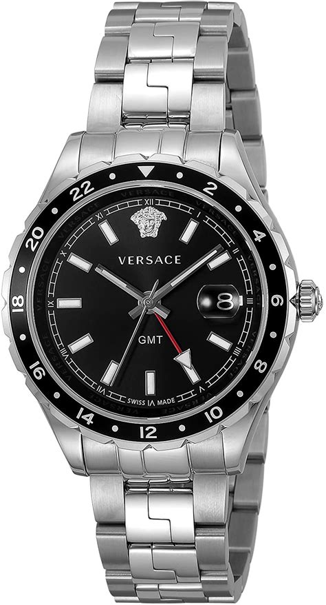 versace herrenuhr hellenyium gmt|versace hellenyium chrono.